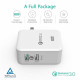 RAVPower 30W Dual USB Charger with Quick Charge 3.0 White (RP-PC006WH)